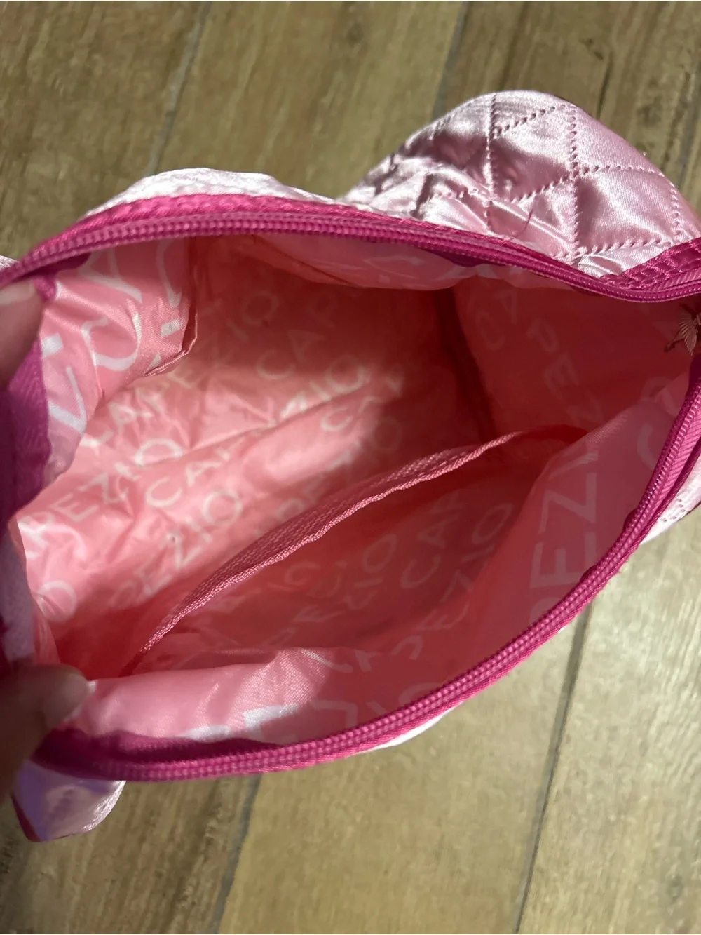 Capezio Pink Quilted Ballet Bag